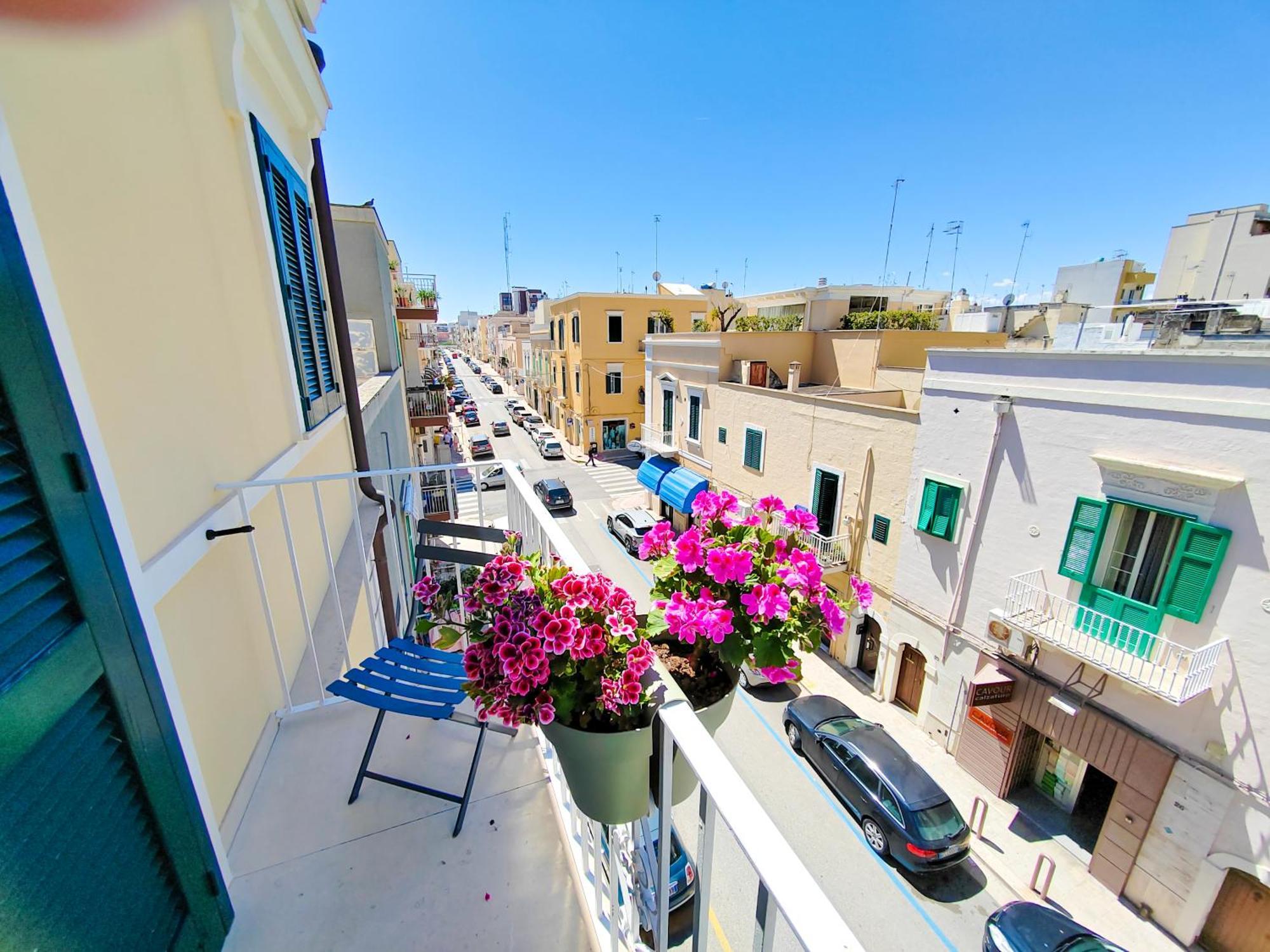 Palazzina Dimora Cavour Apartment Monopoli Bagian luar foto